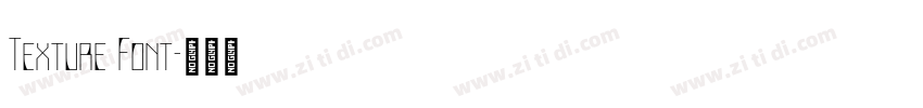 Texture Font字体转换 Texture Font字体转换